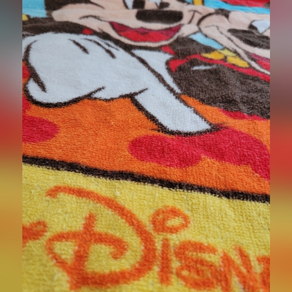 Vintage Disney Mickey Mouse Beach Towel Bag - Picture 2 of 7